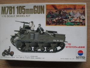NITTO 1/76 454 M7B1 105mm GUN